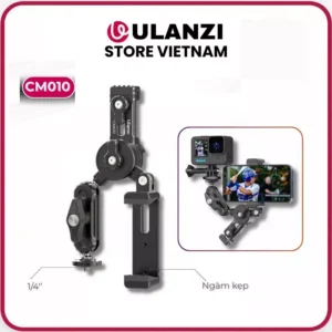 Ulanzi CM010 - Giá Đỡ Đa Năng Cho Action Camera & Điện Thoại