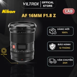 VILTROX AF 16mm F1.8 Full-Frame or Nikon Z-Mount - HÀNG CHÍNH HÃNG