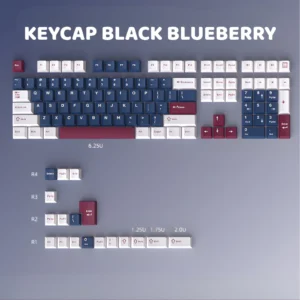 Keycap black blueberry - keycap PBT siêu đẹp dành cho các loại bàn phím