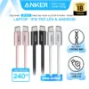 [LIVE] ] Cáp sạc nhanh ANKER Zolo USB-C to USB-C cho iPhone 15-17- Android -Laptop| Công suất 240W | Chip E-Maker- A8060