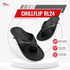 Dép xỏ ngón REDLEO Chill – Dép Kẹp Đúc Nguyên Khối Siêu Nhẹ, EVA nguyên sinh êm mềm ôm vừa chân RL24