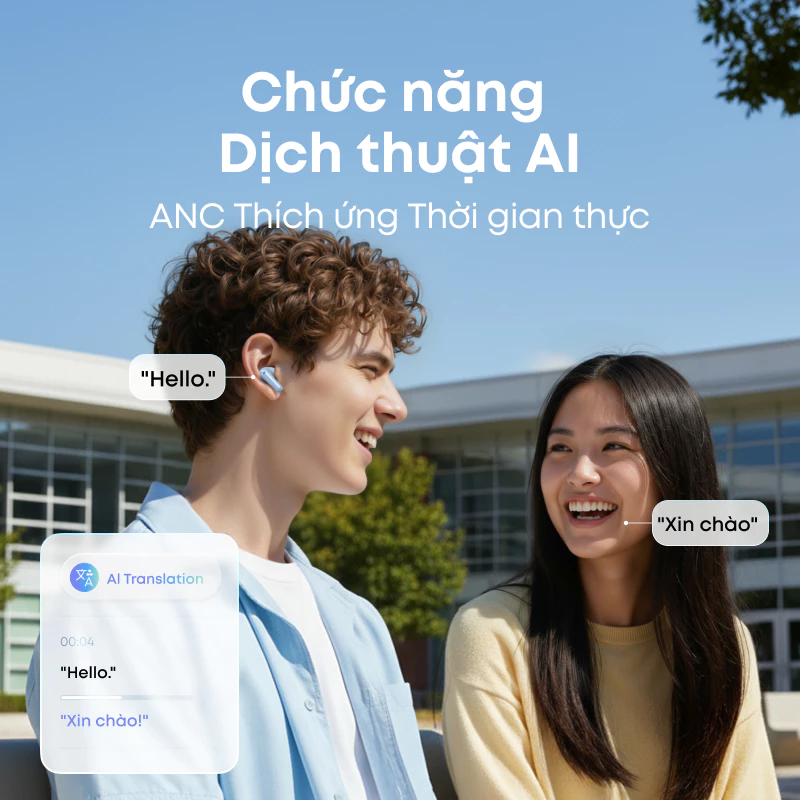 Tai Nghe Soundcore R60i NC: Chống Ồn Tuyệt Đối 52dB, Pin 50H & AI - Image 3