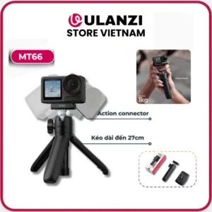 Ulanzi MT66 – Chân Máy/Tripod Mini 3 Chế Độ cho Action Camera, GoPro, DJI, Insta360 (S041)