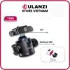 Ulanzi T100 – Đầu Ballhead UKA Tháo Lắp Nhanh Cho Chân Máy, Xoay 360°, Tải Trọng 6Kg, Hợp Kim Nhôm