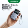 Sạc Dự Phòng UGREEN 55W 10000mAh PB727 - Kèm Cáp Sạc Tiện Lợi