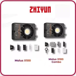 Zhiyun Molus X100 / Molus X100 Combo - Đèn LED Công Suất 100W (2700-6500K) | Hàng Chính Hãng