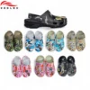 (Đặt tăng 1 size+Tặng Charm) Dép sục REDLEO nam nữ DRL-46 họa tiết Camo rằn ri 3D, dép nam nữ quai hậu đúc nguyên khối