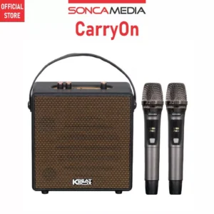 Dàn Âm Thanh Di Động SONCAMEDIA CarryOn - Loa karaoke bluetooth mini ACNOS CarryOn