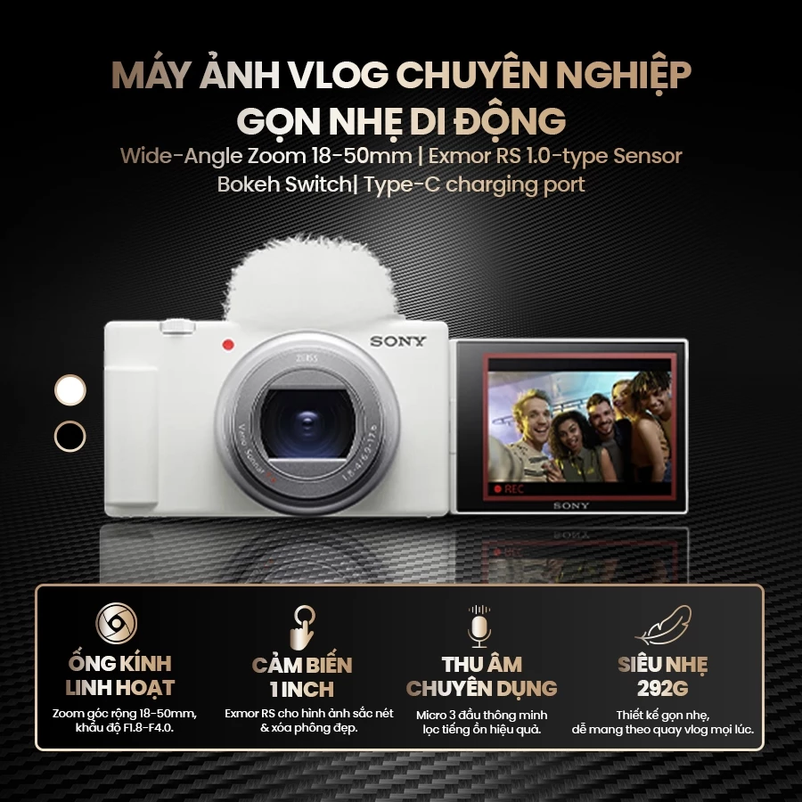 Đánh giá Sony ZV-1 II: Máy ảnh Vlog 18-50mm nhỏ gọn cho Creator