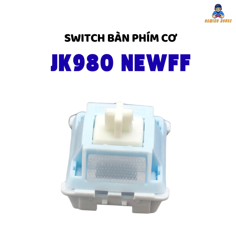 Combo Switch Linear bàn phím cơ JK980 Newff - Pre lube - 5pin - Switch cusmtom bàn phím cơ