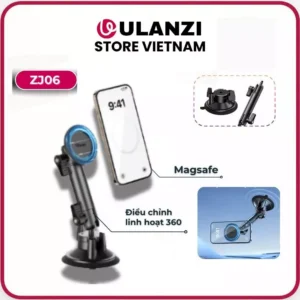 Ulanzi ZJ06 - Giá Đỡ Hút Chân Không – Magic Arm Đa Năng Cho iPhone & Smartphone MagSafe