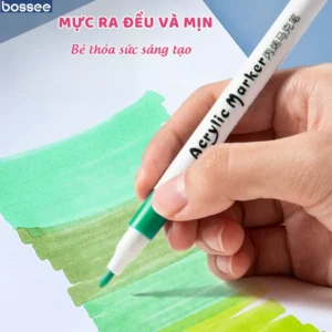 Alternative view of Bộ 12-120 Màu Acrylic Marker Cao Cấp Chống Thấm Cho Họa Sĩ