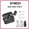 SYNCO Smic - Micro Không Dây Cài Áo Chống Ồn Mini Cho Điện Thoại Type-C, Âm Thanh 48kHz/24-bit