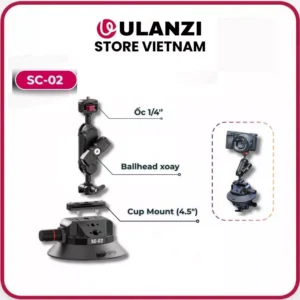Ulanzi SC-02 - Giá Treo Máy Ảnh (4.5")