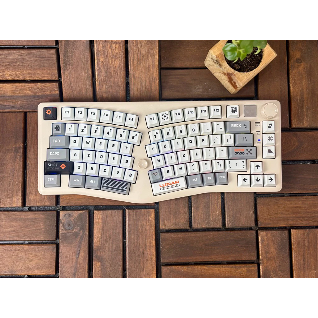 Bàn phím cơ AULA LEOBOG A75 Alice: 3 Mode, Mod Sẵn, Full RGB - Image 2