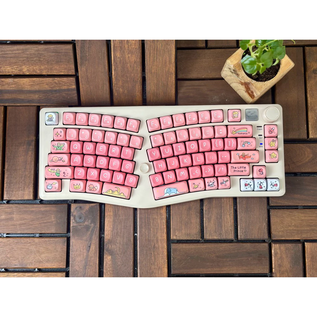 Bàn phím cơ AULA LEOBOG A75 Alice: 3 Mode, Mod Sẵn, Full RGB - Image 3