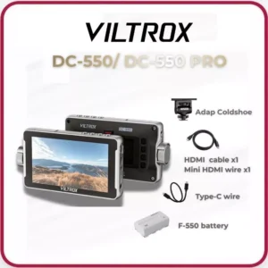 VILTROX DC-550 / DC-550 Pro FHD - Màn Hình Cảm Ứng 5.5 Inch Độ Sáng 1200 nits
