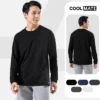 [MUA 3 GIẢM 10%]Áo thun nam dài tay thu đông Cotton Compact Premium chống nhăn, giữ ấm tốt Coolmate