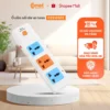 [Quà tặng] Ổ cắm điện nối dài dây 2m 2500W COMET - CES10302