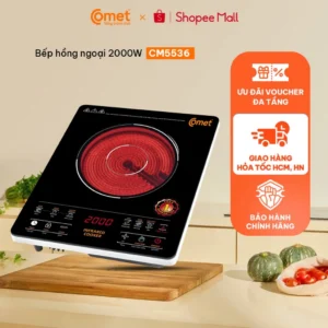 [Kho HCM] Bếp hồng ngoại cảm ứng 2000W COMET - CM5536