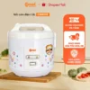 [KHO HCM] Nồi cơm điện nắp gài 1,8L COMET 700W, cho 3-4 người, lòng chống dính, xửng hấp - CM8015