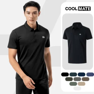 [MUA 3 GIẢM 10%]Áo Polo thể thao nam ProMax-S1, Áo thể thao đa năng Gym Chạy bộ Pickleball Tennis thoáng khí Coolmate