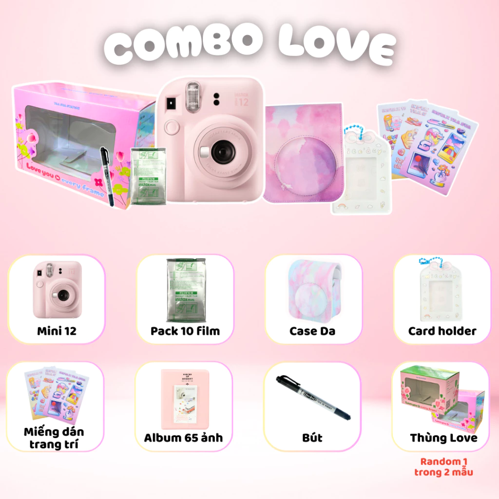 Máy Ảnh Fujifilm Instax Mini 12 & 11 Chính Hãng - Bảo Hành 1 Năm - Image 3