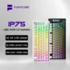 Bàn Phím IP75 75% - Keycap PBT, LED RGB & Núm Xoay AI Cao Cấp