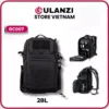 Ulanzi BC007 – Balo Máy Ảnh Du Lịch 28L – Phù Hợp Canon/Sony/Nikon - Thiết Kế Dây Đai