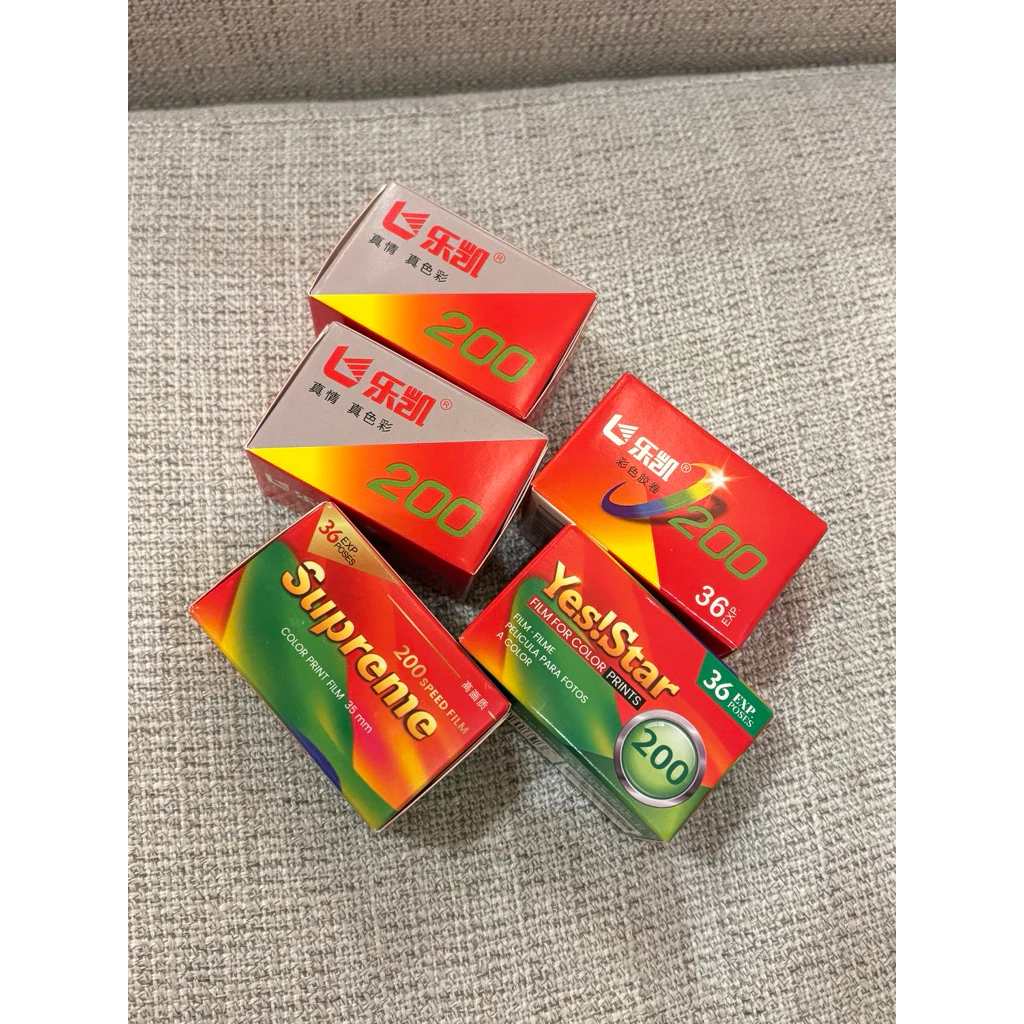 FILM chụp ảnh LUCKY 200 YES!STAR 200 YES!STAR 400 indate