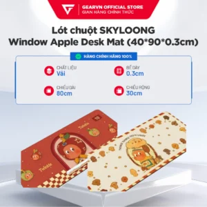 Lót chuột SKYLOONG Window Apple/ Puppy Star Desk Mat (40*90*0.3cm)