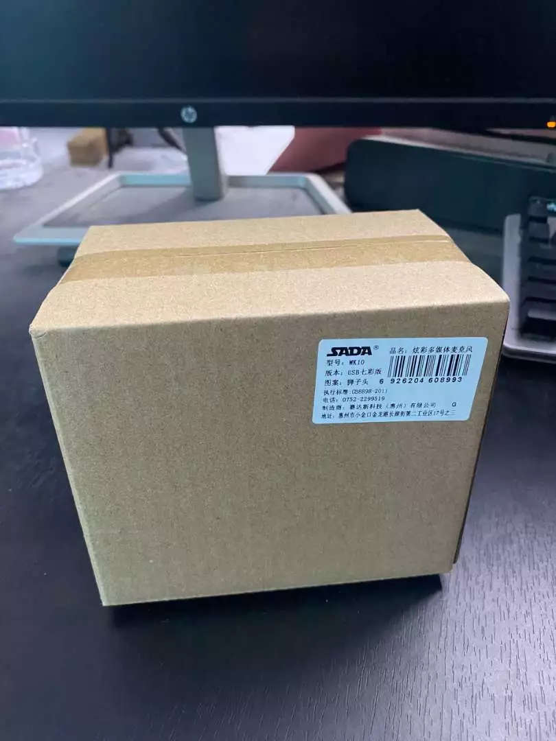 Micro Máy Tính, Laptop MK10 LED RGB Thu Âm Chống Nhiễu Kết Nối Jack USB Hoặc 3.5mm Dùng Live Stream