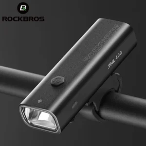 Đèn pha xe đạp ROCKBROS chống thấm nước sạc Type-C tiện dụng