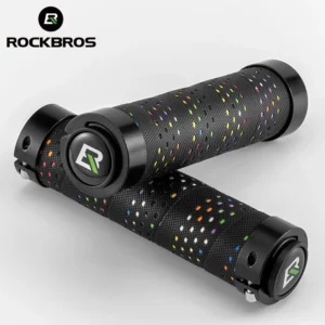 Tay Nắm Xe Đạp Leo Núi ROCKBROS Bằng PU Chống Trượt Có Thể Khóa Chất Lượng Tốt