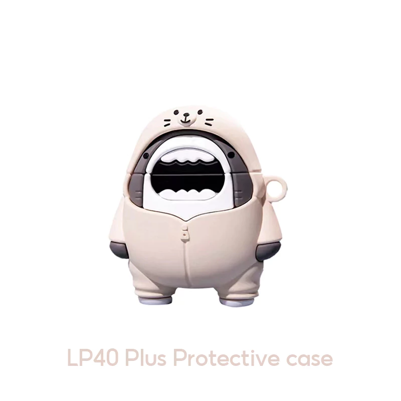 Lenovo LP40 Plus Phim hoạt hình chính hãng Vỏ bảo vệ cặp đôi Silica Gel dễ thương