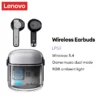 Tai nghe Bluetooth Lenovo LP53 Trò chơi chất lượng âm thanh HIFI Độ trễ thấp Giảm tiếng ồn thông minh BT5.4