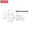 Tai nghe Bluetooth Lenovo LP81 Tai nghe không dây Thoải mái Mặc chống nước có Mic Bluetooth5.4