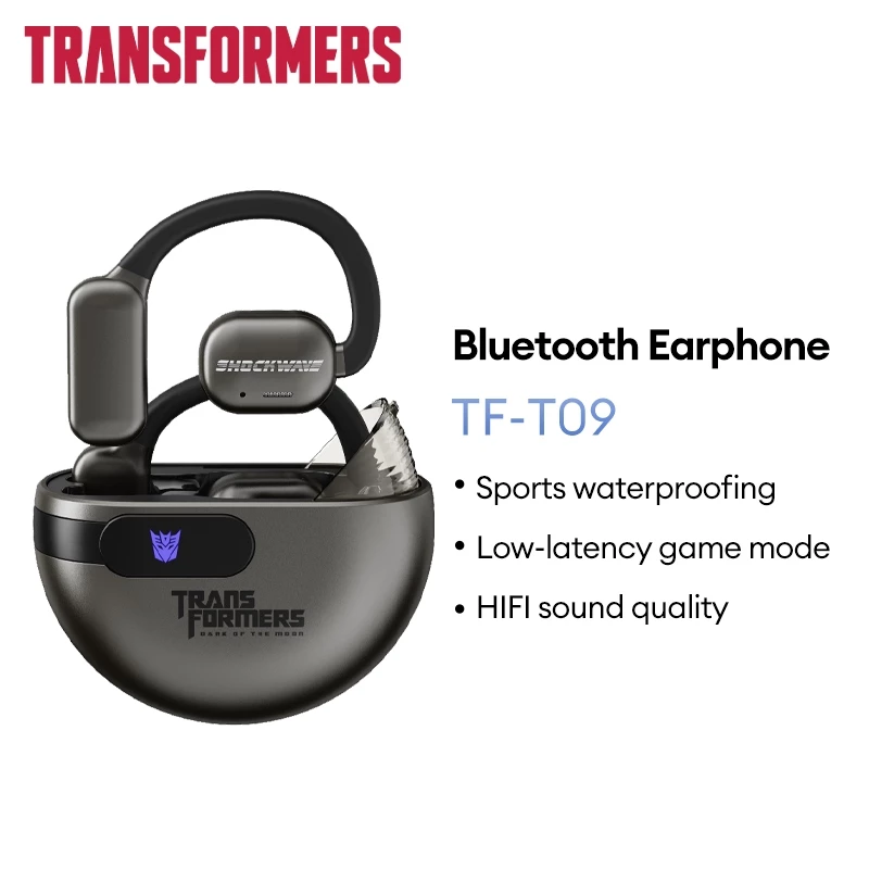 Tai nghe Bluetooth chơi game Transformers TF-T09 Cuộc gọi HD chống nước thể thao