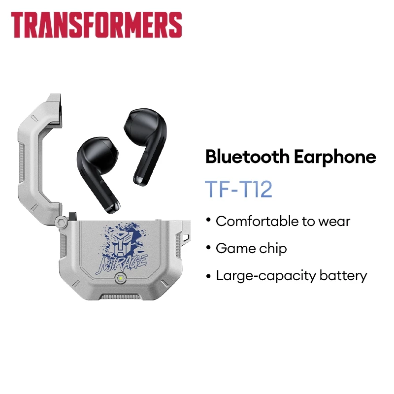 Transformers Tai Nghe bluetooth Không Dây tf-t12 Chất Lượng Âm Thanh hd Chống Thấm Nước