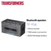 Transformers TF-Y06 Loa Bluetooth HD Chất Lượng Âm Thanh Ngoài Trời Di Động Độ Bền Mạnh Bluetooth 5.4
