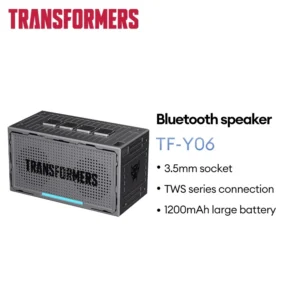 Transformers TF-Y06 Loa Bluetooth HD Chất Lượng Âm Thanh Ngoài Trời Di Động Độ Bền Mạnh Bluetooth 5.4