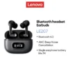 Lenovo LE207 ANC Khử tiếng ồn chủ động Bluetooth 6.0 LED Màn hình thông minh Chế độ kép Độ trễ thấp Tuổi thọ pin dài Tai nghe Bluetooth trong tai