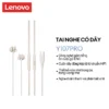 Tai nghe có dây Lenovo Y107 và Y107 Pro có micrô ENC Giảm tiếng ồn cuộc gọi thích ứng Hiệu ứng âm thanh mức độ HIFI Thiết kế nhẹ nửa tai