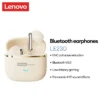 Tai nghe Bluetooth không dây Lenovo LE230 Hiệu ứng âm thanh HIFI toàn cảnh ENC Gọi Giảm tiếng ồn Tuổi thọ pin dài Độ trễ siêu thấp Bluetooth 6.0