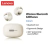 Tai nghe Bluetooth Lenovo RS121 OWS HIFI HD Chất lượng âm thanh 360 ° Hiệu ứng âm thanh toàn cảnh Chờ lâu Thoải mái khi đeo Bluetooth6.0