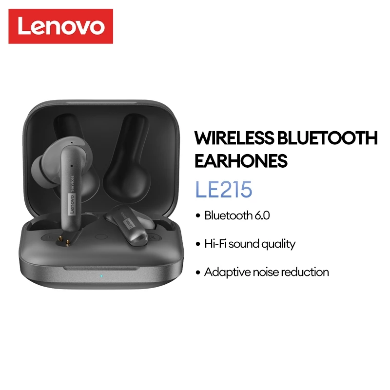 Lenovo TWS Le215 Tai Nghe Nhét Tai Không Dây Bluetooth 6.0 Chống Nước IPX4 28h