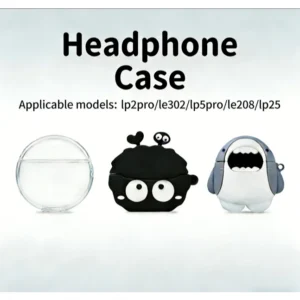 Ốp bảo vệ chống sốc, vỏ mềm và phụ kiện cho tai nghe không dây, tai nghe Bluetooth LP25,Le208, LP2 Pro, LE302, LP25 và LP5 Pro.
