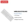 Bàn phím tông màu ánh sáng không dây Lenovo K225 Pro 2.4G Truyền ổn định không dây Tiết kiệm điện minh Nút tắt tiếng tuổi thọ cao