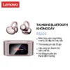 Tai nghe Bluetooth không dây Lenovo RS105 Chất lượng âm thanh HIFI Tai thích ứng Phù hợp siêu thoải mái 18 LCD đa chức năng Màn hình cảm ứng đầy đủ màu Độ trễ siêu thấp Bluetooth 6.0