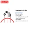 Tai nghe chơi game có dây Lenovo Y108 và Y108 Pro có micrô ENC Giảm tiếng ồn cuộc gọi thích ứng Hiệu ứng âm thanh Mức độ HIFI Thiết kế nhẹ nửa tai
